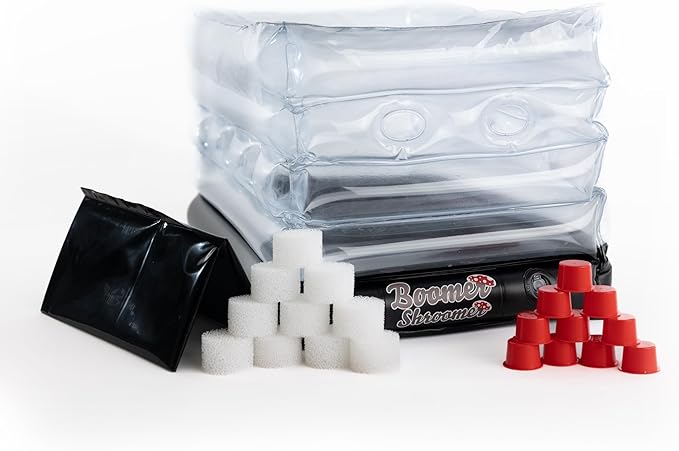 Boomer Shroomer 2 Inflatable Monotub 2 Spawn Bags and Bulk Bundle