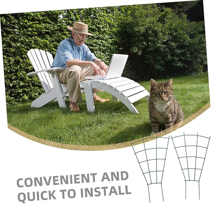 3pcs Sturdy Metal Plant Trellis for Climbing Plants Wall Trellis for Outdoor Garden Climbing Support