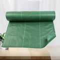 Folded Ground Cover MembraneWeed Membrane Weed Barrier Fabric Weed Control Membrane Garden Landscaping Fabric Geotextile Weed Barrier Fabric for Garden(1.52x46m/5x150ft)