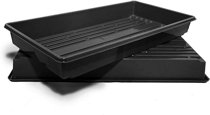 Thunder Acres Heavy Duty Made in USA 1020 Growing Tray for Garden Seeds Microgreens Wheatgrass (No Drain Holes)
