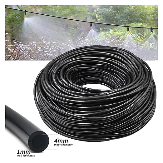 Garden Supplies 5-50M Garden Micro Drip Irrigation Automatic Watering System Kit Timer Controller DIY Mist Spray Cooling for Potted Plants Nozzle(Purple)