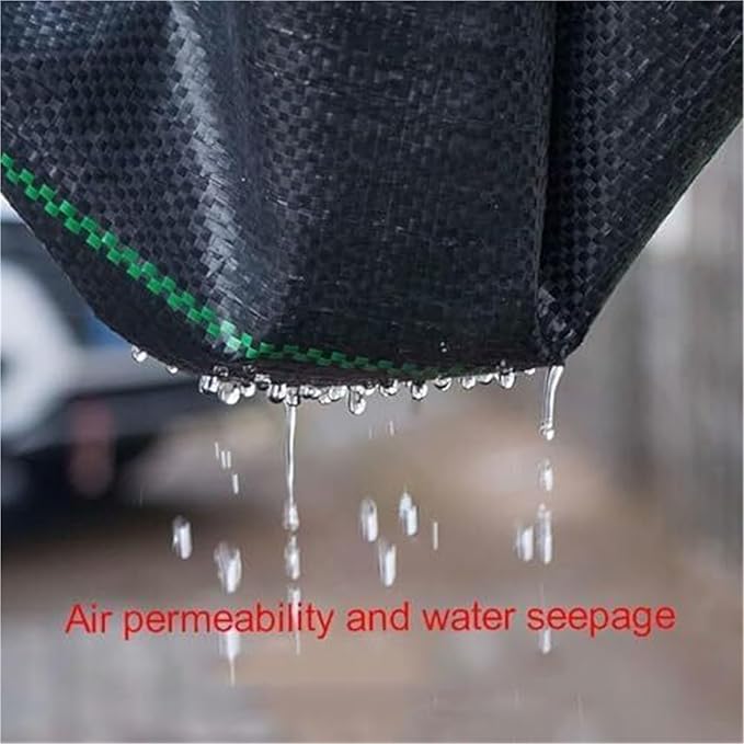 Landscape FabricGeotextile Landscape Outdoor Weed Control Membrane Landscape Ground Cover Membrane(1.2x91m(4x300ft))