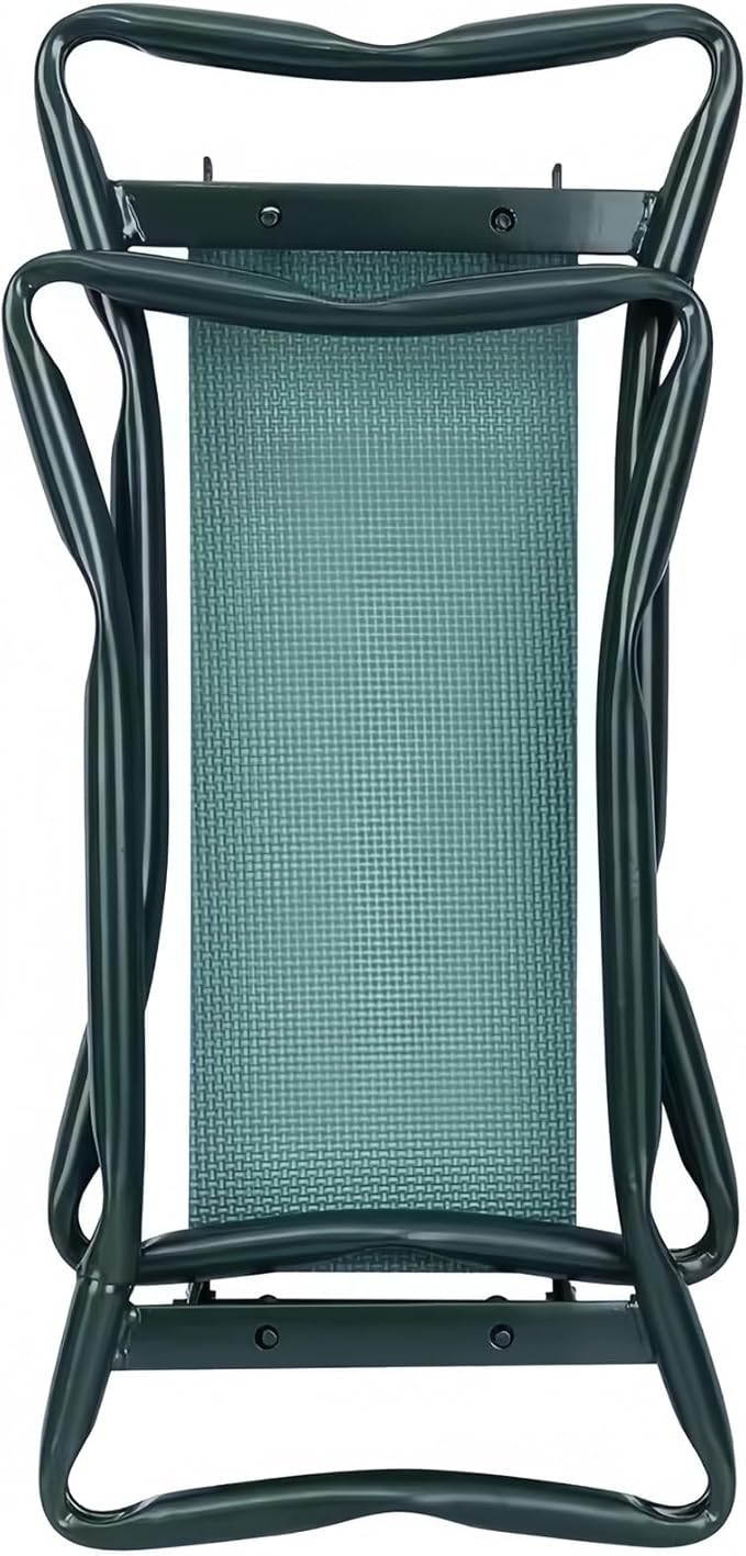 Foldable Garden Kneeler Seat Stool with Large Tool Bags Gardening Women Seniors Gardening Benches Kneeler and Seat