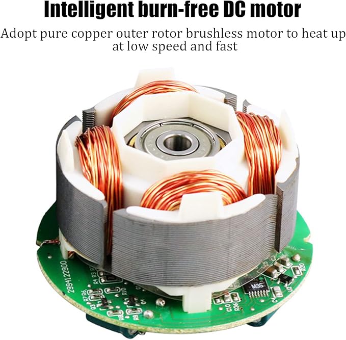 2” 50mm Inline Variable Vent Duct Fan with 20mm PVC Duct 92 CFM 18W Air Diffuser Blower 12V Electronic Booster Fan for Grow Tents Hydroponics Home Use (50mm/20mm Not Adjustable Speed)