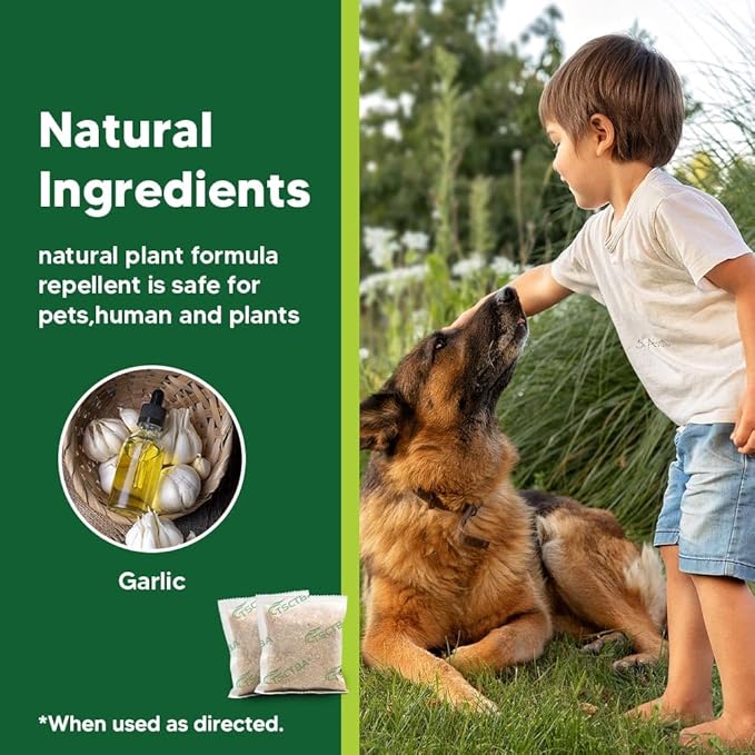 Snake Repellent for Yard Snake Deterrent Outdoor Snake Away Repellent for Garden/Lawn Backyard Snake Repellent Covers 120 Sq Ft Lasts Up to 60 Days 8Packs