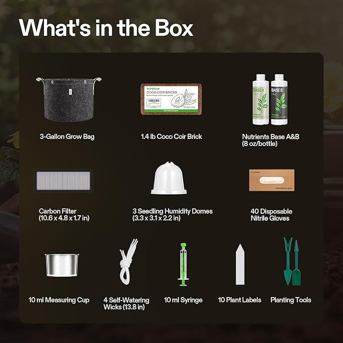 VIVOSUN Supply Box for VGrow Smart Grow Box