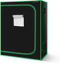 MELONFARM 4x2 Grow Tent 48x24x72'' High Reflective 600D Diamond Mylar Canvas with Observation Window and Floor Tray for Hydroponic Indoor Plant Growing