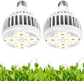 Grow Lights for Indoor Plants Full Spectrum 4000K 22W Plant Light Bulb with High PPFD E27 Base LED Energy Saving Grow Light Bulb for Seeding and Growing 2 Pack