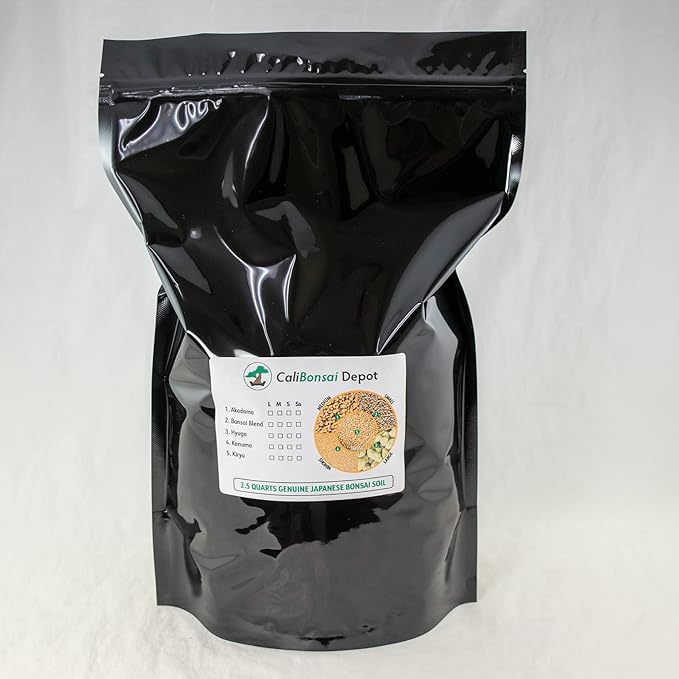 2.5 Quarts Genuine Japanese Hard Akadama for Bonsai Soil Cactus &amp Succulent Soil Mix - Small Grain 3 mm～6 mm