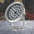 Ground LED Landscape Lights - Outdoor Buried Lights AC85-265V LED Recessed Ground Spotlights IP66 Waterproof Floor Lamp for Driveway Deck Stair Step Garden Round Landscape Lamp