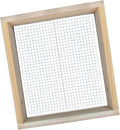 Multipurpose Soil Screen Soil Sifter Wood Dirt Sifter Handheld Cedar Sifter for Gardening Rock Worm Peat Moss Loam Soil
