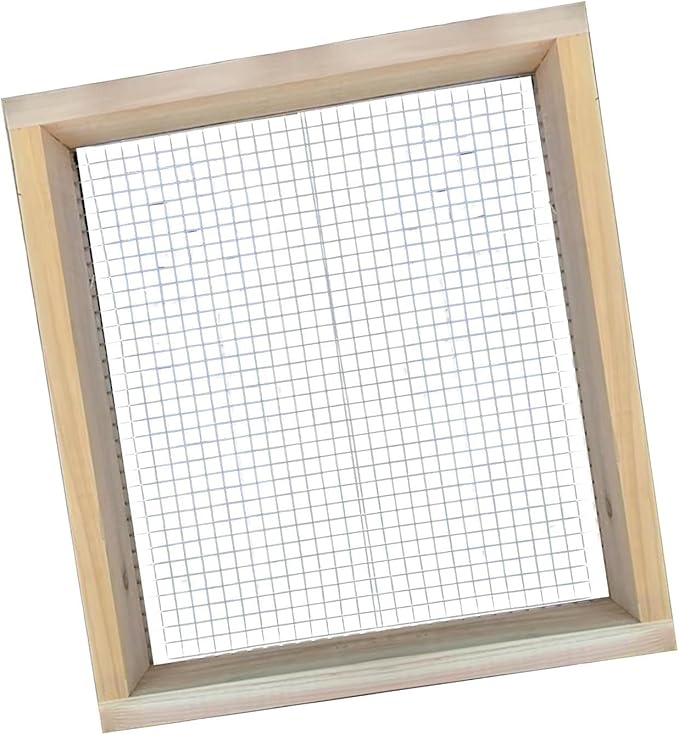 Multipurpose Soil Screen Soil Sifter Wood Dirt Sifter Handheld Cedar Sifter for Gardening Rock Worm Peat Moss Loam Soil