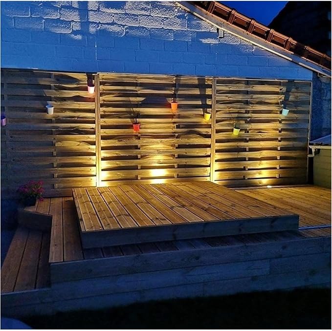Underground Light LED - Round Ground Lighting Path Light 110vV AC IP67 Waterproof Recessed Spotlight Garden Landscape Courtyard Underground Lights Floor Lamp for Lawn/Terrace/Garden