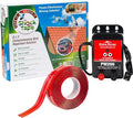 kit for Pigeon &amp Bird Control - Bird Trainer Solution for Keeping Birds Away from Rooftops Patios Windowsills Fences - Durable Shock Tape &amp Electronic Charger Kit- Spikes Alternative.