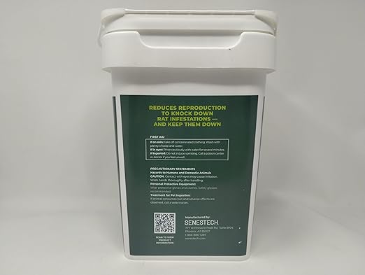 Evolve Rat Birth Control Soft Bait Sausages – 12 lbs | Scientifically Proven Rat Population Control | Not a Poison Long-Term Population Management