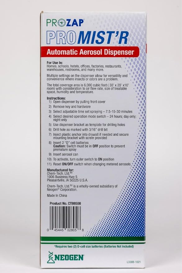 Prozap ProMist’r II Dispenser
