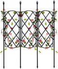 Garden Trellis for Climbing Plants Adjustable Plant Trellis Support Black Climbing Stand Rack for Vegetables Flowers Fruit (Size : 46.5x60cm/18.3x23.5in)