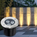 LED Underground Light Outdoor Ground Light Waterproof IP66 AC85-265V LED Buried Lamp for Walkway Courtyard Scenic Area Park Garden Landscape Lights