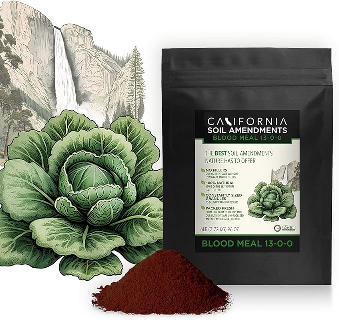 The Bud Grower | California Hot Soil Premium Soil Amendment Bundle | (x5) 6 lbs of Fine Powder 100% Bat Guano Bone Meal Blood Meal Kelp Meal &amp Oyster Shell Flour |Grow Tent Kit's &amp Supplies