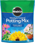 Miracle-Gro Moisture Control Potting Mix For Container Plants Protects against Over- and Under-Watering 6 qt.