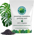 Premium Monstera Potting Soil | Quick Draining Nutrient Rich Living Aroid Soil for Fast Growth &amp Healthy Root Aeration | Organic Aged Bark Coco Coir Perlite Worm Castings (Large Bag)