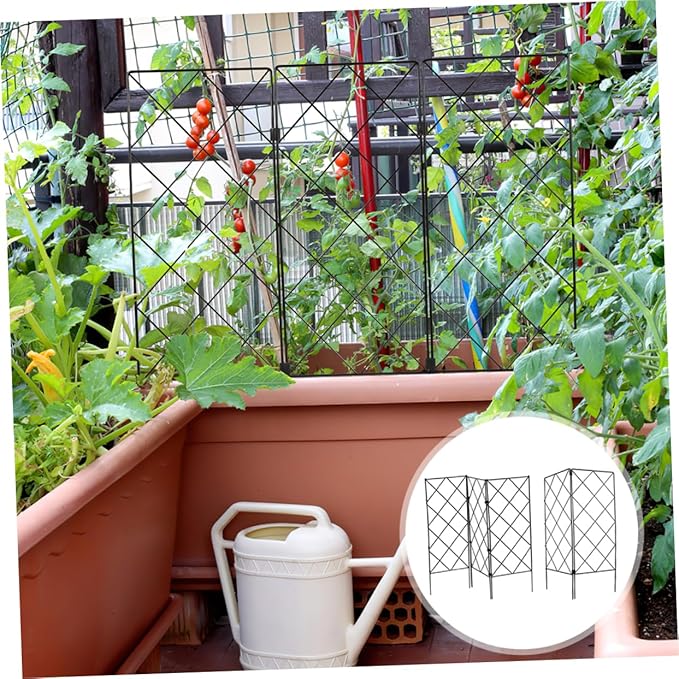 5Pcs Sturdy Plant Climbing Trellis for Garden Support for Potted Plants and Vines Frame for Home and Commercial Gardening