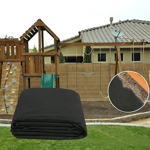 Heavy Duty Non-Woven Geotextile Fabric for Driveway French Drain and Weed Barrier - 2ft to 6.5ft Wide(2mx20m/6.5ftx65.6ft WxL)