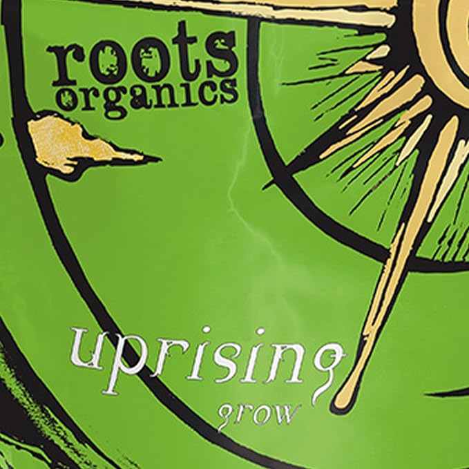 roots organics Uprising Grow Organic Fertilizer with Beneficial Bacteria and Mycorrhizae 6-1-2 NPK 9 lb. ROUG9