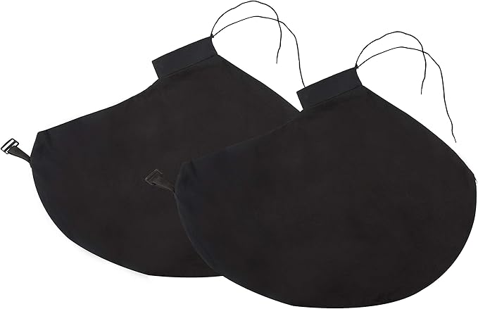 Surblue Replacement Collection Dump Bag for Ultra Blower Rake and Vacuum Leaf Blowers Black 2 PCS