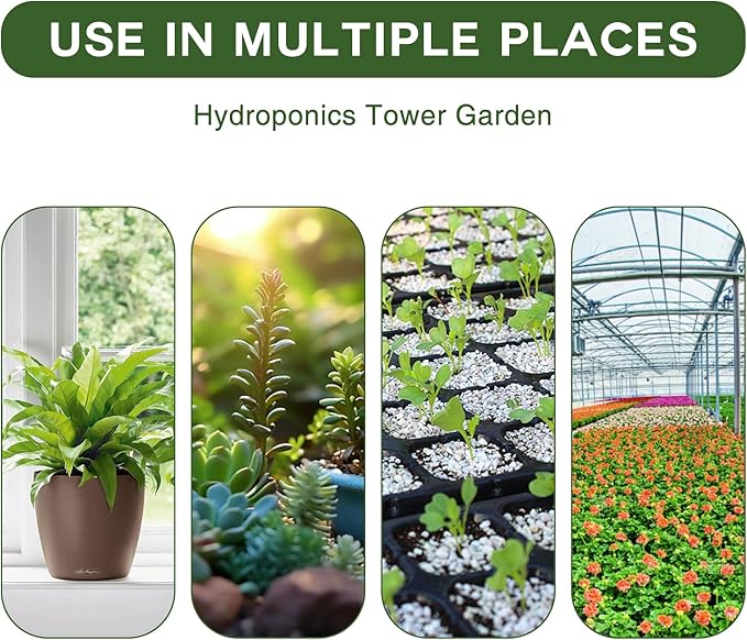 Hydroponics Tower Garden Growing System 30 Pods Indoor Gardening Vertical Garden Planter Indoor Smart Garden Kit with Pump for Gardening Lover Herbs Fruits and Vegetables White