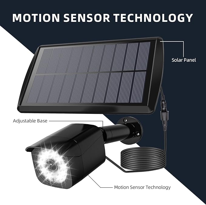 HURRISE Solar Outdoor Lights Bright Motion Sensor Outdoor Lights LED Outside Landscape Spotlights for Accent Uplighting Backyard (2 Sets)