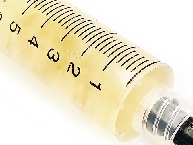 Liquid Culture Syringe 5 Pack - Reishi Mycology Starter Pack - Grow medicinal reishi mushrooms on agar grain or standard master mix hardwood blocks