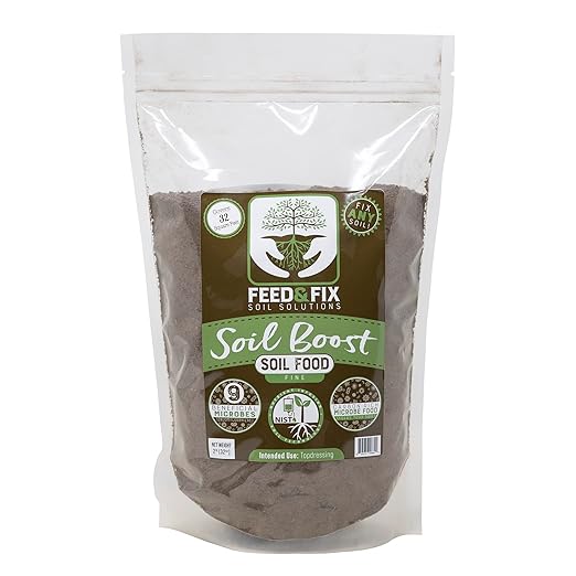 Soil Boost Fine Fertilizer Plant Food for Organic Growing 2 Pound Bag