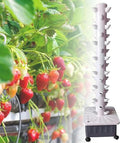 Hydroponic Culture System for Gardening Indoor Culture Kits Vertical Cultivation Tower Self -Irrigation Cultivation System 15 Layers 45 Plant Sites for Herbal Garden