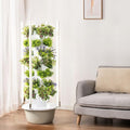 Hydroponics Growing System 5/7/9 Layers Indoor Hydroponics Growing Tower with LED Light Soilless Cultivation Herbs Fruits Vegetables Vertical Planter Garden Hydroponics Growing Kit 5Layer