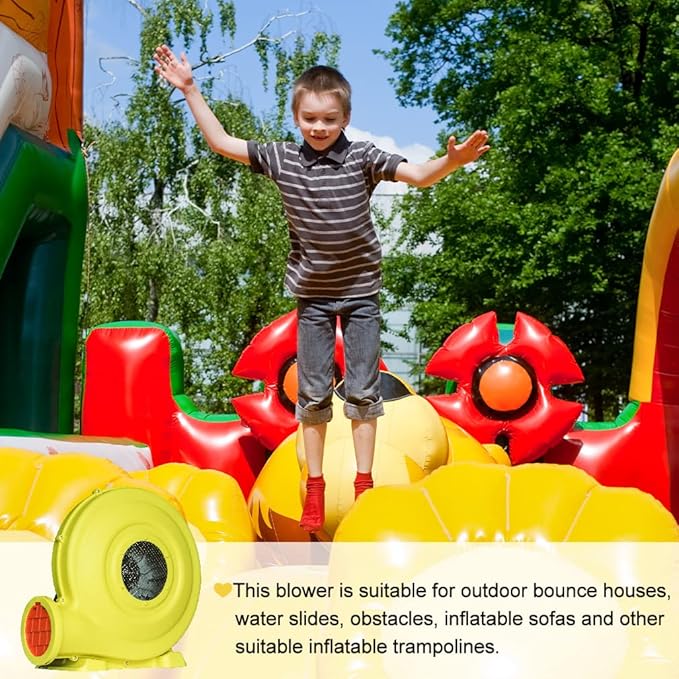 1500W(2PH) Blower for Inflatable Bounce House Commercial Electric Pump Fan for Inflatable Water Slides &amp Screen Movie Quick Blow Up（UL Certification）