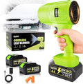 Cordless Snow Blower Electric Cordless Leaf Blower with 2x4.0Ah Batteries and ChargerLightweight Handheld Snow Blower Small Leaf Blowers for Car Dryer Snow Lawn Patio Garden Dust Cleaner