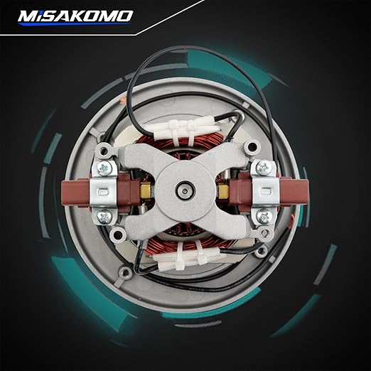Vacuum Cleaner Blower/Motor 2 Stage 120 Volts Replace# 4M903 115923 Compatible with Miele Tristar F&ampP Fantom Vacuum Cleaners Hurry Canine Dryers Metro Dryers Romani