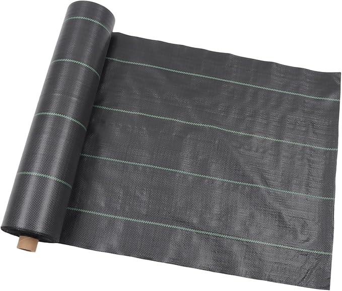 Weed Barrier Fabric Planting Cover - 4 x 200 FT Heavy Duty Landscape Fabric Ground Cover Block for Outdoor Planting