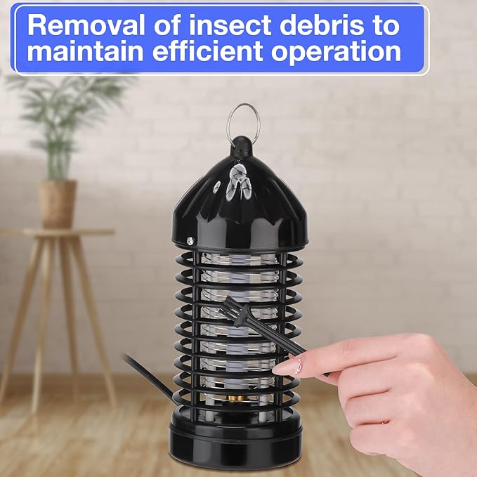 Qualirey 6 Pcs Mosquito Killer Electric Mosquito Killer Electric 220V Insect Fly Trap Zapper for Patio Bug Insect Zappers Fly Trap for Home Garden Patio Backyard