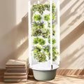 Hydroponic Tower Growing System Hydroponics Growing System Vertical Tower Automated Aeroponics Indoor Tower Garden with LED Grow Lights Aquaponics Growing Kits Herb Garden9Layer
