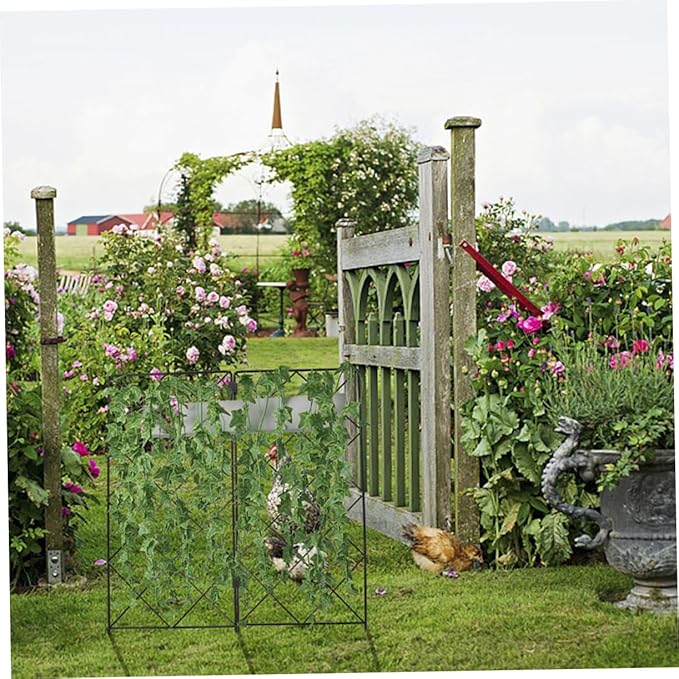 2Pcs Durable Garden Trellis for Climbing Plants Flower Support Rack for Outdoor Vegetable and Vine Growth Each for Patios and Lawns