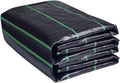 Premium Ground Cloth Weed Control Membrane for Patio Garden &amp Driveway - Heavy Duty Weed Barrier Fabric1pcs(1.8mx40m)