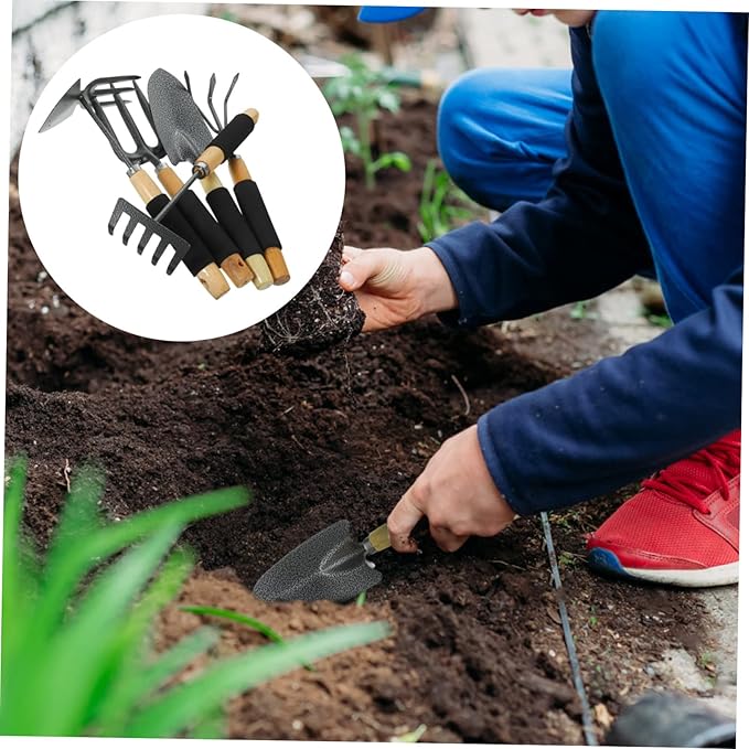 1 Set Garden Tool Set Planet S Hooks Standing Strike Plate Spatula Tools Rimmed Tapas Flower Tools Mini Shovel Tool Clasp Mini Shovels Apparel Wheelie Bin Stickers Stainless Steel