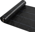 Heavy Duty Weed Barrier Fabric - 90 GSM Ground Cloth for Effective Weed Suppression in Garden and Landscape(2x10m)