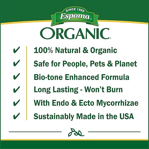Espoma GT8 Organic Garden-Tone Fertilizer with My Garden Pool PH Soil Test Strips 20 ct and My Garden Pool Gardening Claw Gloves and Garden-IQ Smart Gardening AI Assistant!