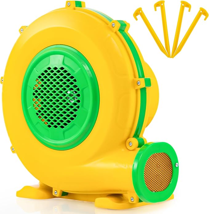 Costzon Air Blower 950W Bounce House Blower Pump Fan Commercial Inflatable Bouncer Blower 2620pa Air Blower for Inflatables Perfect for Inflatable Water Slide Jumper Bouncy Castle