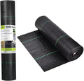 Landscaping Fabric|Weed Barrier Fabric 1.3x98.4ft Gardening Weed Barrier Heavy-Duty Ground Cover Black Blacking Sunlight Drainage for Garden Bed Agriculture