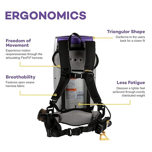 Super Coach Pro 10 10 qt. Backpack Vacuum w/Horse Hair and Nylon Brush Blend Hard SurfaceTool Kit 107342 Corded