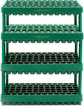 Vego garden 10 x 20 76 Cells Seed Starter Tray Stackable Seedling Starting Germination Trays for Plants Planting Vegetables Herbs Flowers 4 Sets